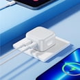 thumbnail image 4 of Adaptador De Alimentación Original De Apple 35W USB-C + Para iPhone 13 14 mini Pro Max Tipo Cargador Rápido Para Cable Para 8 Plus XS, 4 of 4