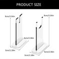 thumbnail image 3 of Cutlery Display Rack Clear Acrylic Cutlery Holder Stand Perfectly For Collectors Kitchen White, 3 of 5