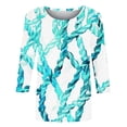 thumbnail image 5 of Womens Tops Plus Size Clearance 3x Womens Tops Plus Size Cotton Shirts for Women Short Sleeve Xl Crewneck Cotton Tees for Women, 5 of 5