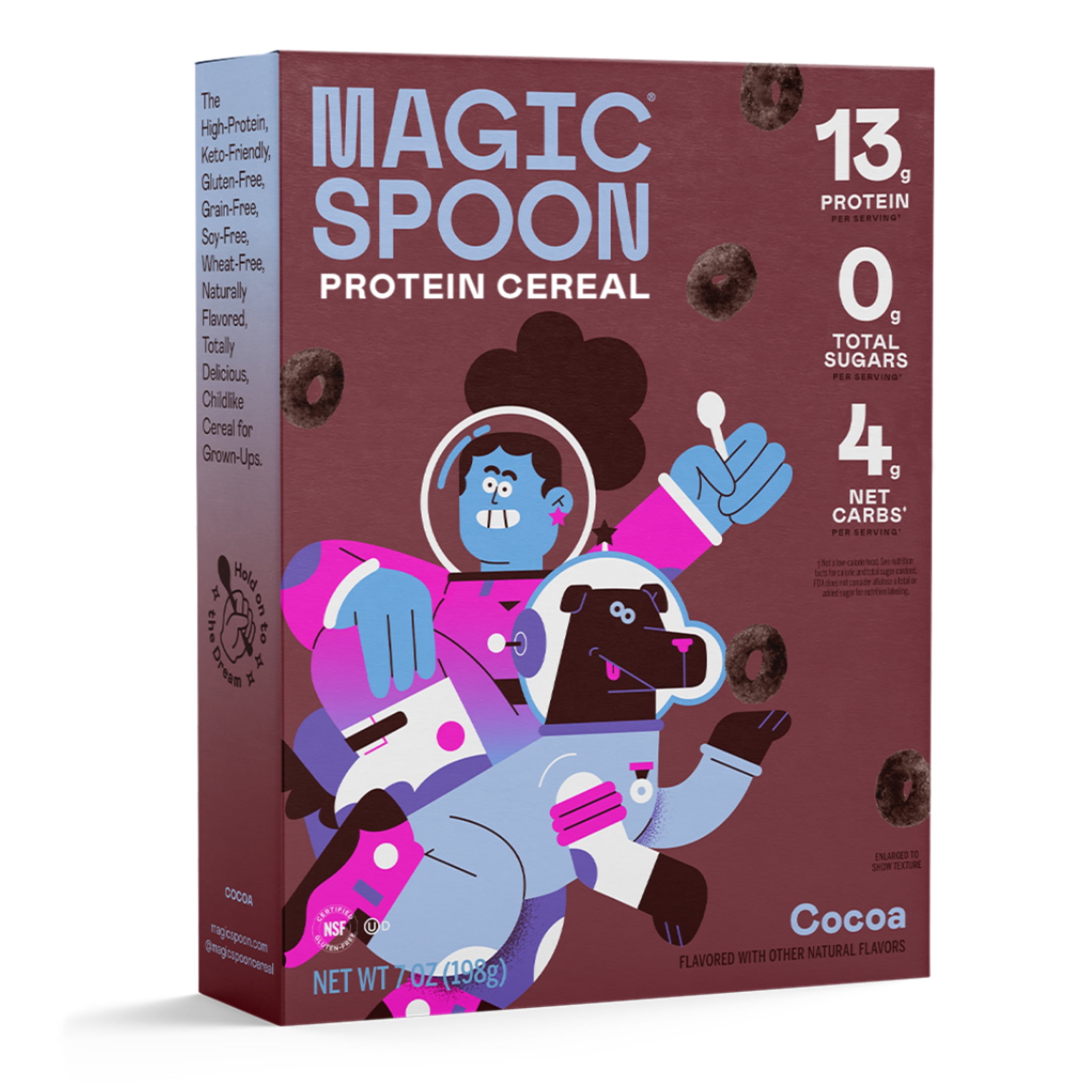 (8 pack) Magic Spoon Cocoa Protein Cereal 7 oz
