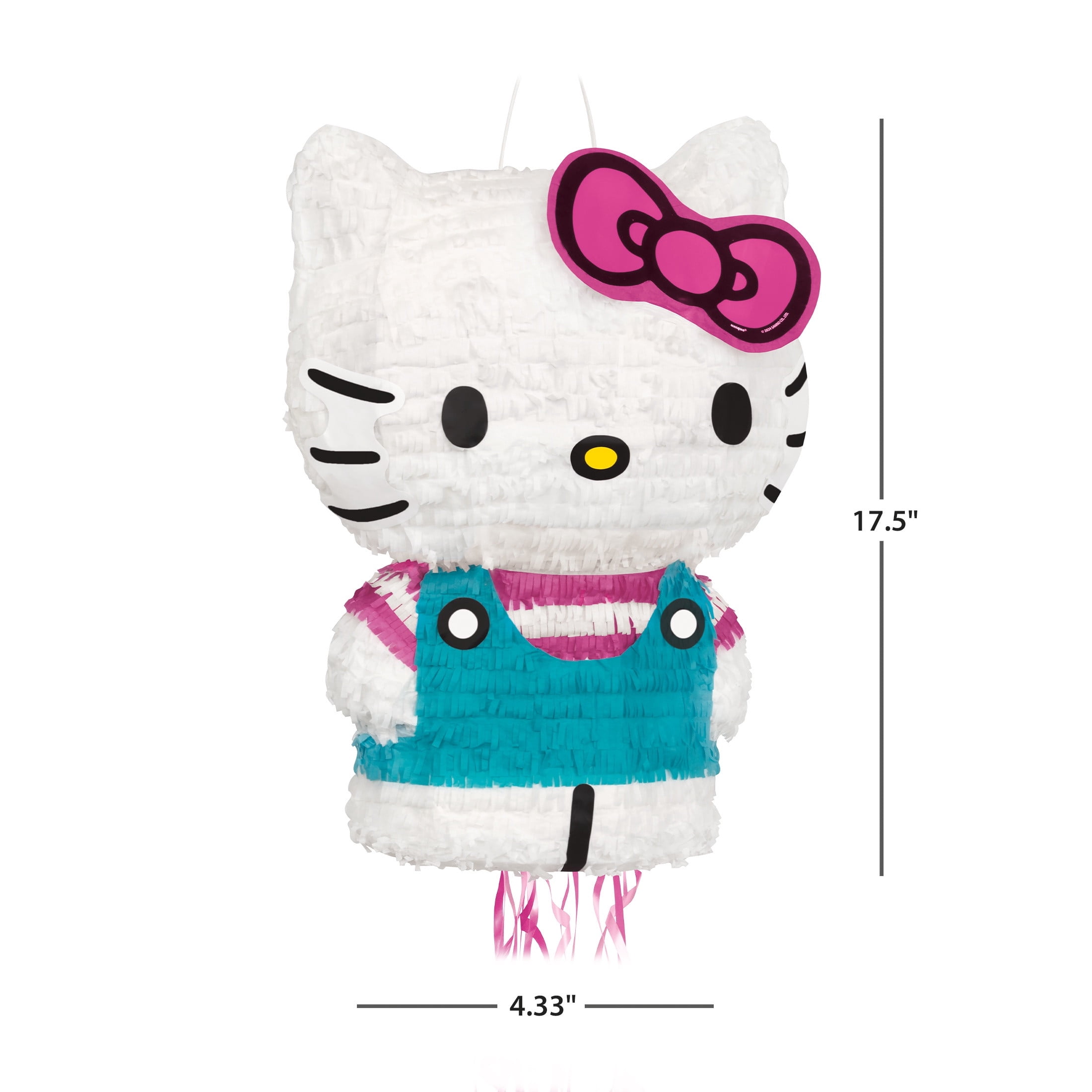 Hello Kitty 1 Count Shaped Pull String Pinata