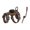 Coffee, variant on lanema Cats Vest with Tracking Device Holder Training Dog Harnesses Adjustable Belt