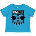thumbnail image 3 of Inktastic Racing League with Race Car Wheel and Wings Boys or Girls Toddler T-Shirt, 3 of 5