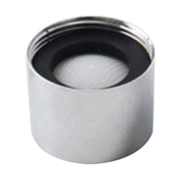 Qyaukm Faucet Aerator Tap Filter Insert, Chrome-Plated Brass Body with 7-Layer Filtration, Water Saving Splash-Free Flow for Kitchen Sink and Bathroom Taps