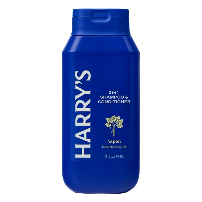 シャンプー harry Harry's Men's 2 in 1 Shampoo and Conditioner, Original Aspen Scent