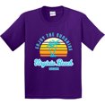 thumbnail image 3 of Inktastic Summer Enjoy the Sunshine Virginia Beach Virginia in Blue Youth T-Shirt, 3 of 5