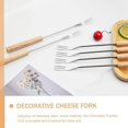 thumbnail image 3 of Ensemble de 12 Fourchettes à Fondue pour Cocktails, Fourchettes à Fruits Réutilisables, Fourchettes à Crème Glacée pour Barbecue, 3 of 9