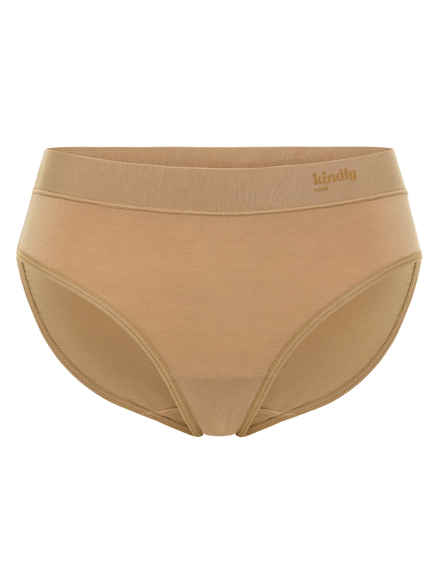 Kindly Yours Women's Comfort Modal Bikini Underwear, 2-Pack