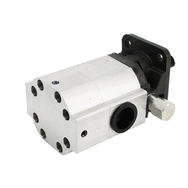 Pompe à Répartiteur de Bûches, Matériau Aluminium 16GPM Pompe Hydraulique 2 Étapes pour Projets de Menuiserie
