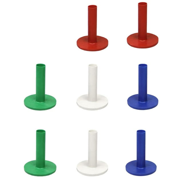 koolsoo Lot de 8 T-Shirts en Caoutchouc de Golf pour Conduite, Valeur, Tailles Mixtes pour Tapis d'Entraînement - 68 mm