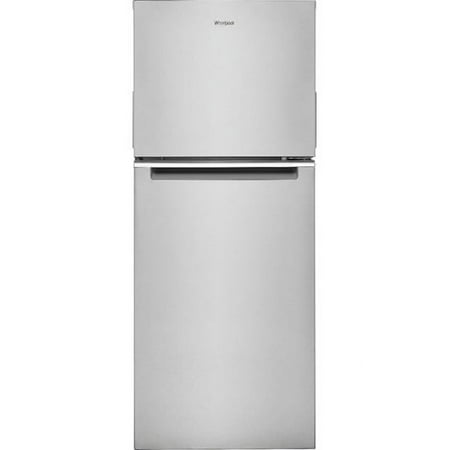 Whirlpool 24" 11.6 cu ft Top-Freezer Refrigerator in Stainless Steel