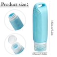 thumbnail image 3 of Travel Bottles for Toiletries,Leak Proof Refillable Squeezable Containers,Silicone Travel Lotion Dispenser,Liquid Silicone Squeezable Travel Storage Holder,Slim Lightweight Bottle for Toiletry, 3 of 4