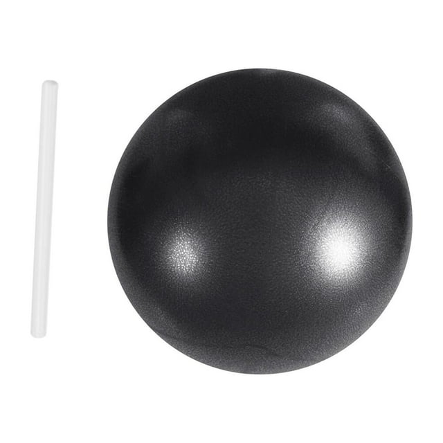 Pelota de Pilates pequeña, pelota de entrenamiento antideslizante antiexplosión de 9 pulgadas para estiramiento Negro Zulema pequeña pelota de pilates