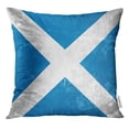 thumbnail image 1 of BSDHOME Canvas Scotland Scottish Flag on Old Grunge Damaged Pillow Case 16x16 Inches Pillowcase, 1 of 1