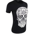 thumbnail image 2 of ShirtBANC Womens Primal Skull Shirt Day of the Dead Tees Rockabilly, 2 of 2