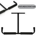 thumbnail image 4 of 4 Pack Overhead Garage Storage Hooks, 16.5" Heavy Duty Ceiling Mount Hangers, Double T-Bar Metal Ladder Racks, Hanging for Bike, Pipe Lumber, Fishing Rod, Sports Equipment, 4 of 4