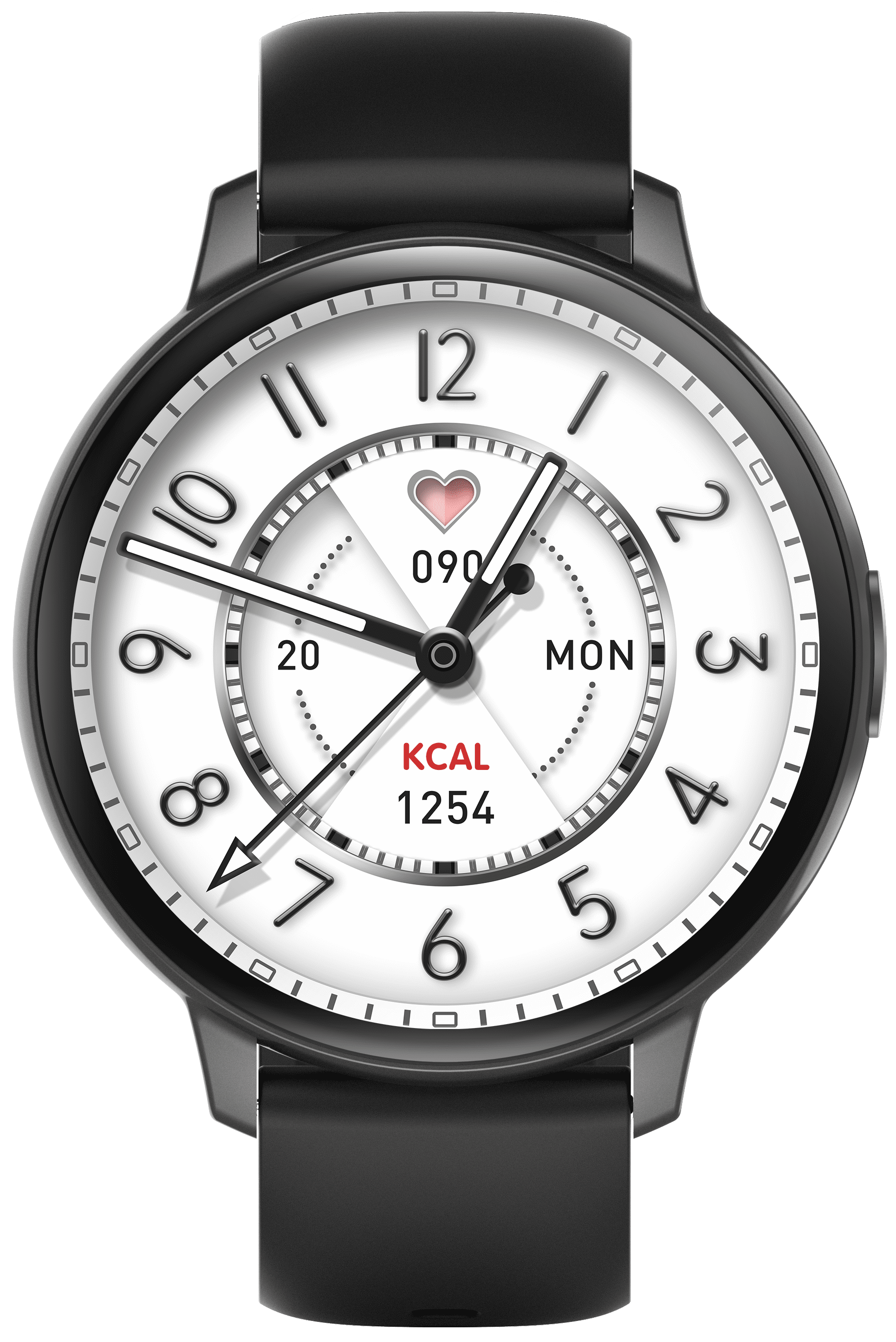 3Plus LIRA Men Women's w/BONUS BAND Smartwatch (Gunmetal)-Make calls/ Heart Rate/ Sleep Monitor/ Notifications/ Assisted GPS/ IP68 Water Resistance/ 100+ Workouts/ Activity Tracking/ iOS & Android