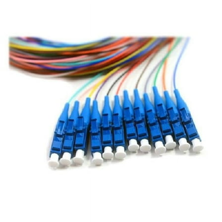 3 m 12 Strand Fiber Pigtail Singlemode Cable, Blue