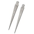 thumbnail image 1 of Calibre de Soldadura Inoxidable para Medición de Agujeros Cilíndricos en Pulgadas y Métricas, 1 of 5