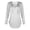 Grey, variant on Long Sleeve Shirts for Women Long Sleeve V T Shirt Blouse Top Neck Strap Blouse Long Sleeve Tops