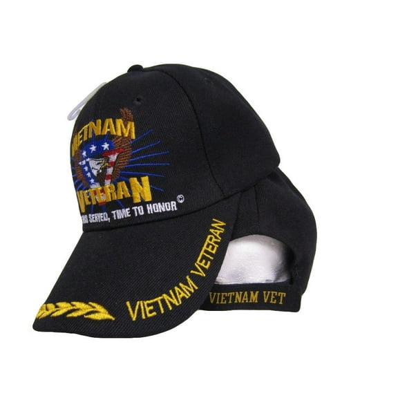 Vietnam Veteran Vet Time Was Served Time To Honor Embroidered Cap CAP607D Hat