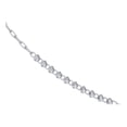 thumbnail image 5 of Rosario De Plata Ley 925 Con Bola Diamantada De 55 Cm, 5 of 5