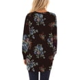thumbnail image 3 of Womens 2023 Fall Long Sleeve T-Shirts Casual Tunic Tops for Leggings Loose Soft Blouses with Pocket, 3 of 7