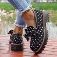 thumbnail image 5 of Taqqpue Women Loafer Shoes Women's Casual Versatile Indoor And Outdoor Soft Soled Trendy Loafers Middle Heels Shoes Flat Shoes for Women, 5 of 9