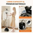 Professional Standing Garment Steamer, 1500W Powerful Steamer for