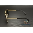 thumbnail image 4 of Versace VE 2238 Metal Unisex Rectangle Sunglasses Gold/Matte Black 61mm Adult, 4 of 6