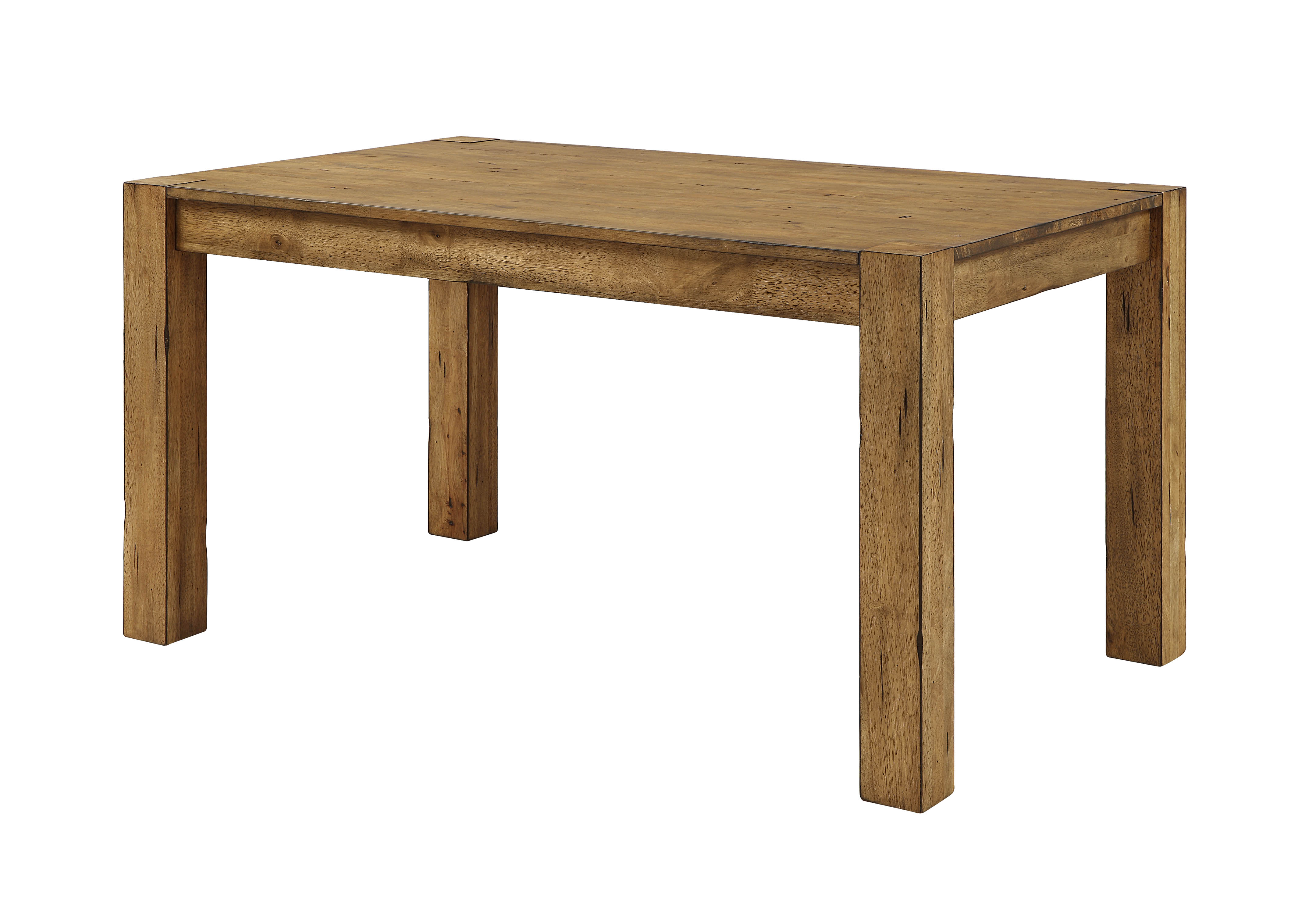 Better Homes & Gardens Bryant Solid Wood Dining Table, Rustic Brown - image 12 of 14