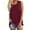 Red, variant on Women's Sleeveless Camisole Tank Top For Home Wear Comfortable Stretchy Summer Casual Basic Undershirt With Built In Bra plus Size Nylon Camisole