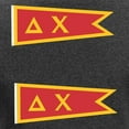 thumbnail image 3 of CafePress - Delta Chi Flag Long Sleeve T Shirt - Women's Long Sleeve Graphic Tee Casual Fit, 3 of 4