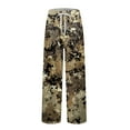 thumbnail image 5 of Xyxonk Mens Pajama Pants Cotton Camo Printed Pj Pant Big and Tall Knitted Sweatpants with Pockets Drawstring Comfort Sleepwear Khaki XL, 5 of 7