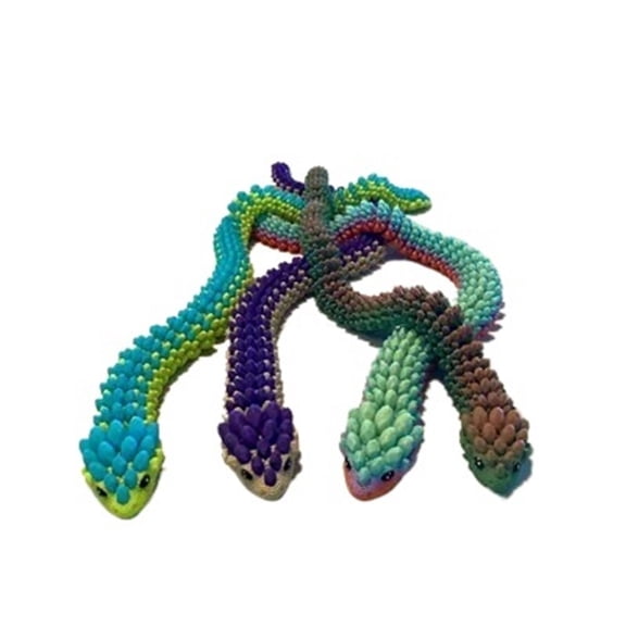 1pc movable joint snake 3D printing