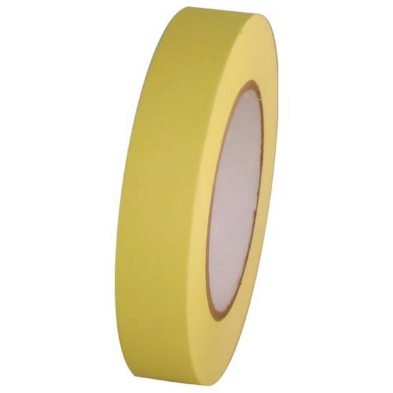 Yellow Masking Tape 1 x 55 Yard Roll