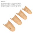 thumbnail image 5 of Finger Splint Breathable Pain Reduction Plastic Finger Support Protector for Arthritis Sprains Strains 4 Sizes, 5 of 5