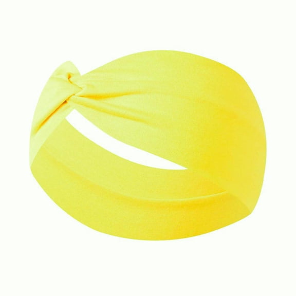 Willtoo Unisex Running Fitness Headband For Sports Yoga Sweatproof Elastic Cotton Headscarf