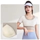 thumbnail image 2 of Conjunto de gimnasio de 2 uds para mujer, Top corto deportivo, sujetador para correr, Fitness, traje de Yoga, ropa deportiva, ropa de entrenamiento para mujer, mallas de cintura alta, 2 of 5