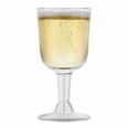 thumbnail image 3 of Copa de Vino de Plástico Transparente Reciclable - Copa de Vino Inastillable - Vasos Desechables Y Reutilizables para Champán, Postre 24 Piezas, 3 of 9