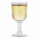 thumbnail image 3 of Copa de Vino de Plástico Transparente Reciclable - Copa de Vino Inastillable - Vasos Desechables Y Reutilizables para Champán, Postre 24 Piezas, 3 of 9