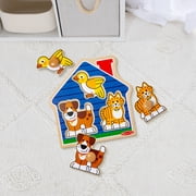 Melissa & Doug Pets Jumbo Knob Wooden Puzzle