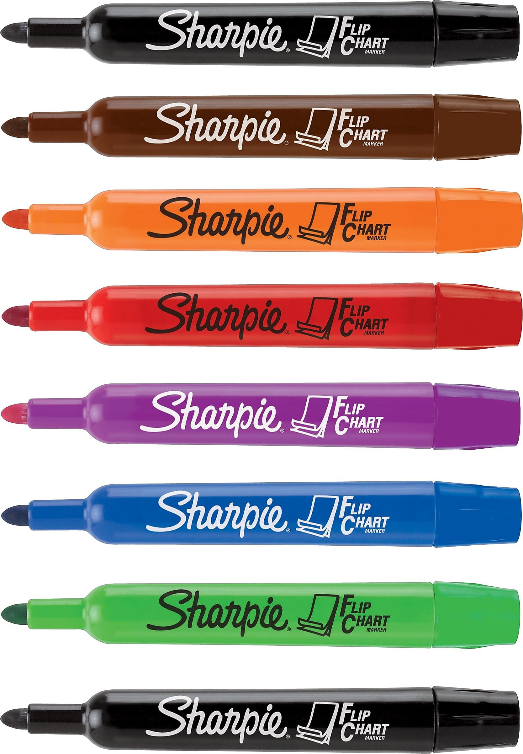 Sharpie FLIP CHART WaterBased Markers Bullet 22478CT