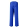 thumbnail image 4 of Men's Cargo Baggy Sweatpants Drawstring Elastic Waist Wide Leg Sweatpants with Pockets, 4 of 4