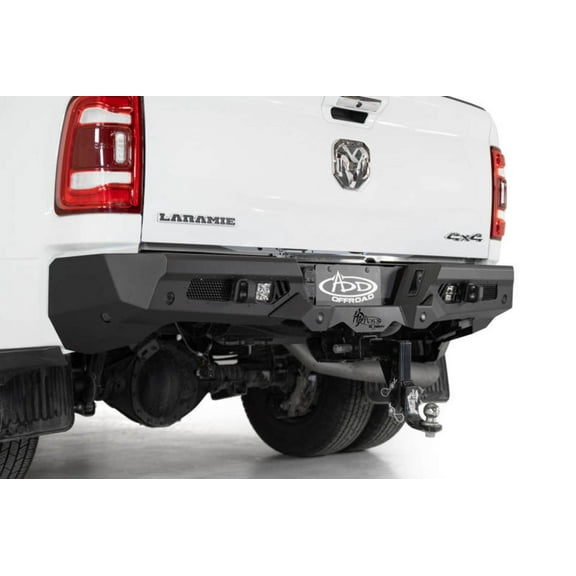 Addictive Desert Designs R560051280103 Bomber Hd Rear Bumper Fits 2500 3500 Fits select: 2019-2020 RAM 2500, 2019-2020 RAM 3500