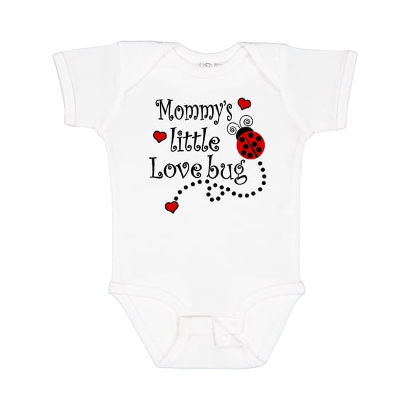 Inktastic Mommy's Little Love Bug Boys or Girls Baby Bodysuit