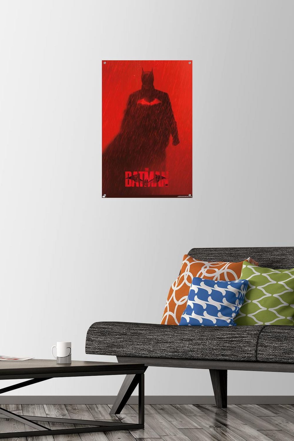 DC Comics Movie The Batman - Batman Teaser One Sheet Wall Poster, 14.725" x 22.375"