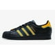 thumbnail image 1 of Size 5- Adi - das Unisex Junior Superstar Shoes, Black/Gold/Blue., 1 of 6