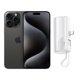 thumbnail image 1 of iPhone 15 Pro Max 256GB Negro CHIP Reacondicionado más MIni Power Bank, 1 of 6
