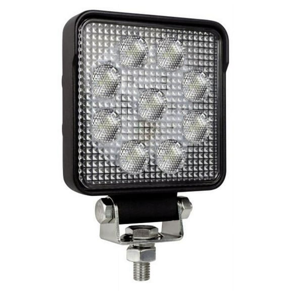 HELLA 357102002 ValueFit 4 Square 1.0 LED Long Range Worklight Multi